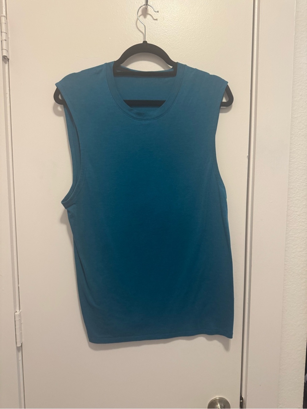 Lululemon Men’s Small Sleeveless Tank Top Blue Athletic Workout Shirt